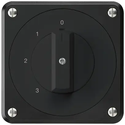 UP-Drehschalter robusto IP55 S5/1P schwarz für Kombination 