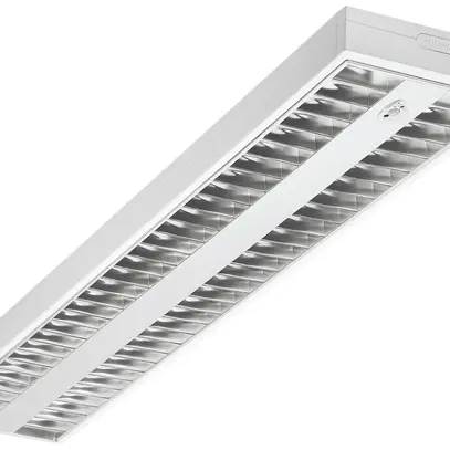 Lampada LED con griglia a specchio Rana 2 lampade 62W 4000K 7500lm 1500mm 