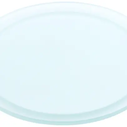 Diffuseur Sylvania Interrata Adjustable M Frosted Ø155mm, verre blanc satiné 