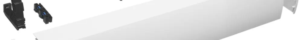 Canal de rangement Hager univers 176×1050×135mm blanc 