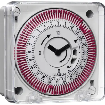 Timer analogico INS ELBRO tactic 211 E 110…230V 24h 15Min 16A 