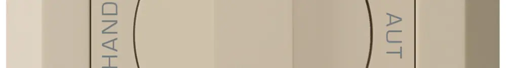 Interrupteur rotatif ENC 0-Hand-0-Aut. kallysto.line 2/1L beige avec manette 