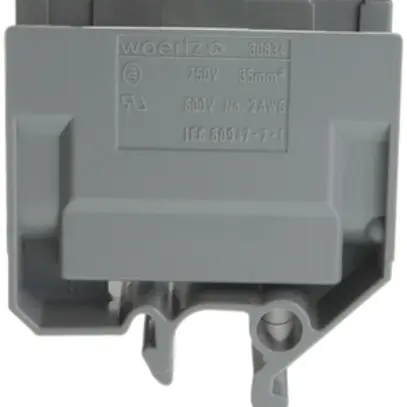 Morsetto di derivazione Woertz 16…35mm² 125A 750V raccordo a vite 2×1 guida G gr 
