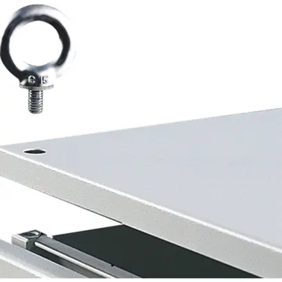 Anneau de transport Rittal SZ 4568.500 M12 pour VX/TS/VX SE acier affiné 4pcs 