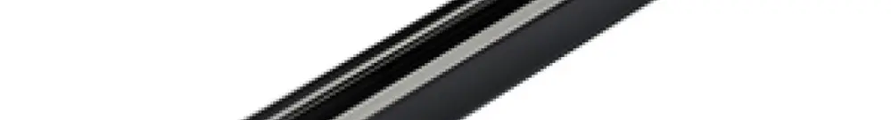 Rail conducteur AP SG ShopLine 220…250V 3 ph aluminium 2000mm noir 