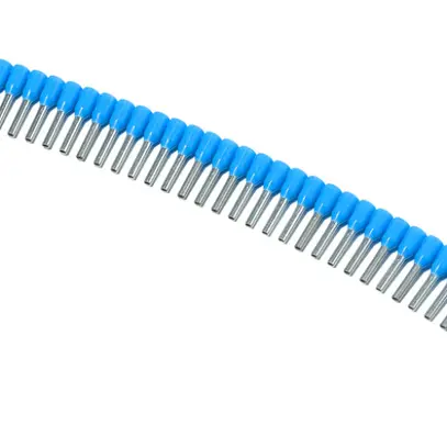 Bande d'embouts de câble pour Stripax plus 0.75mm²/8 bleu 