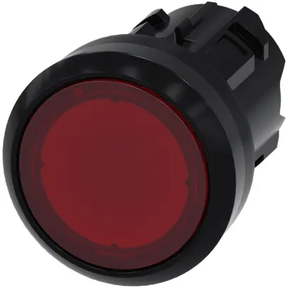 Pulsante luminoso Siemens SIRIUS ACT rosso plastica 
