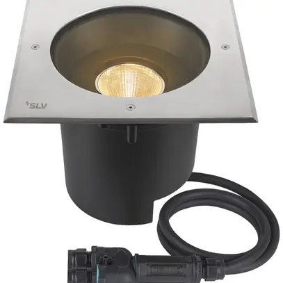 Luminaire de sol LED INC SLV DASAR XL IP65 27W 2790lm 840 DALI 270×270 ac-aff 
