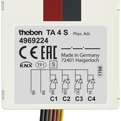 Entrée binaire INC Theben KNX 4 fois 