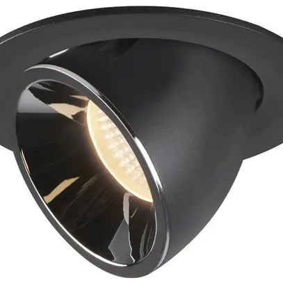 Downlight LED INS SLV NUMINOS GIMBLE L, 25.4W 700mA 2150lm 2700K 55° ne/cro 