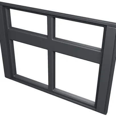 Coperchio R&M 215 45×45mm+ 45×22.5mm 2+2 porte, nero 