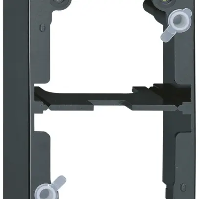 AP-Rahmen basico 2×1/50mm schwarz 