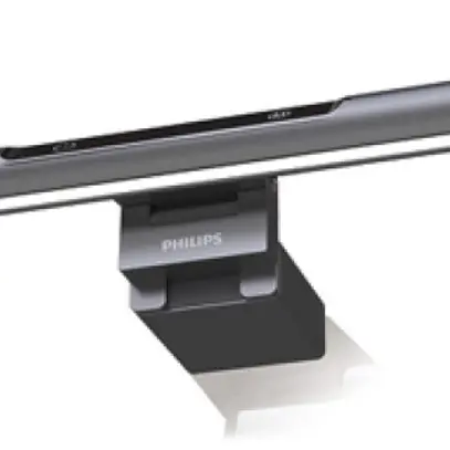 LED-Tischleuchte Philips Edison 4.5W 150lm 3000…5000K DIM schwarz USB Typ A 