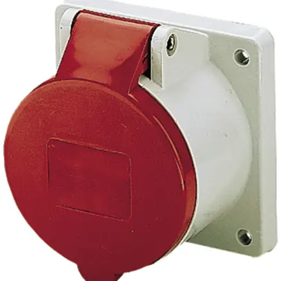 Presa INS CEE 32A 5P 6h 400V rosso, Mennekes 