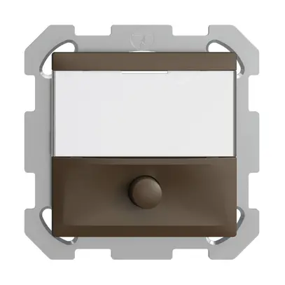Poussoir ENC avec porte-étiquette EDIZIOdue coffee 
