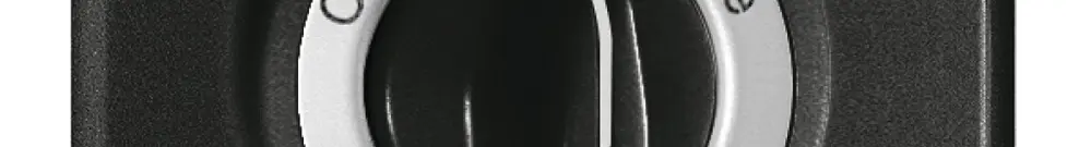 Kit frontal ENC Ouvert-I-Fermé pour contact pivotant noir 