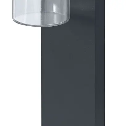 Paletto luminoso LDV ENDURA CLASSIC CASCADE E27 chiaro 520mm alluminio antracite 