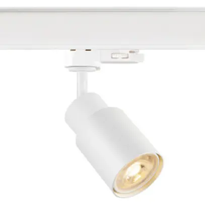 Spot SLV PURI 2.0 Tube GU10 1×6W VAR AD3PH Ø55mm blanc 