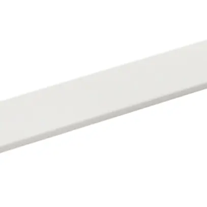 Couvercle de protection Hager weber.mes C 75mm l=850mm blanc 