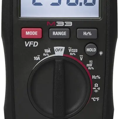 Multimètre digital UNIKS UN.M33 Slim TRMS 600V 10A AC/DC 