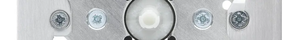 Inserto interruttore rotativo Hager S0/2L con piastra di fissaggio 