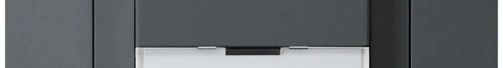 Tasto di suoneria INC A/1L kallysto.trend antracite con porta-etichetta 37×15mm 