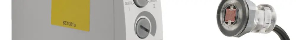 Interrupteur crépusculaire Hager 1 canal 1 fermeur 16A 1UM avec sonde incorporée 