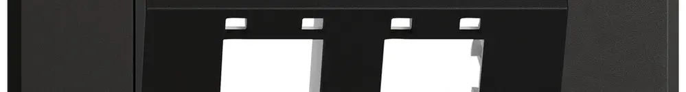 Kit di montaggio INC EDIZIO.liv SNAPFIX® per freenet cat.5e/6 2× ne 