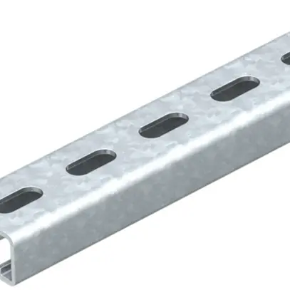 Barra profilata Bettermann 1000×50×30mm zincata a caldo 