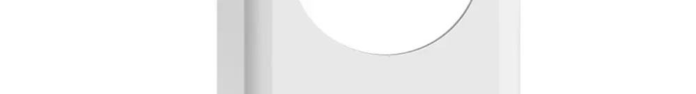 Capot AP STANDARDdue QX54 2×1 blanc 1×Ø50, 1×Ø58 