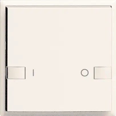 Poussoir ENC ZEP 1c/1t ON-OFF station centr./sec. EDIZIOdue blanc 