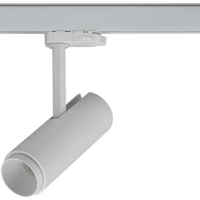 Proiettore LED LENZO S 15W 500lm 930 8…45° DIM Ø60×261mm bianco 