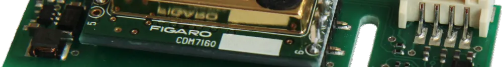 Platine d. capt. d'humidité et d. COV pour ComfoSpot 50 