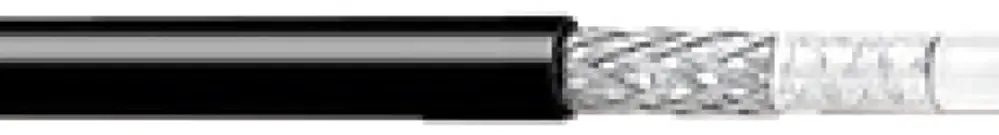 Câble d'antenne Telanor RG11-CH-500, 75Ω, 500m, noir, Fca 