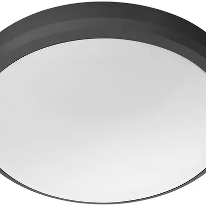 Plafoniera LED Philips Doris 6W 600lm 2700K IP54 Ø220mm nero 