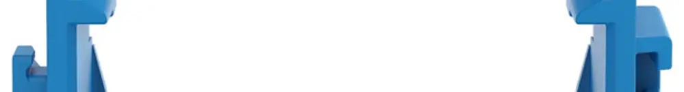 Befestigungsadapter WAGO m.Zugentlastung für 10×4mm² TH15 bl 