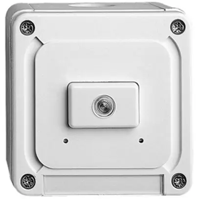 Interrupteur lumineux AP NAP SUPRA 3/2L noir 
