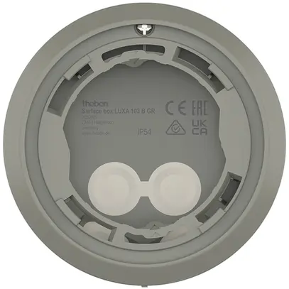 Telaio AP Theben Surface box LUXA 103 B per rilevatore di presenza LUXA 103 gr 