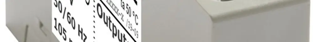 Alimentation AMD Comatec PSM1, IN: 230VAC, OUT: 24VDC/10W, stabilisé, 1UM 