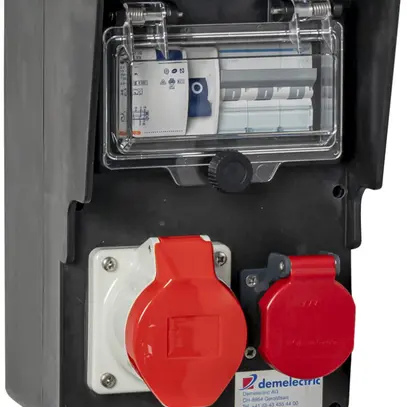 Stromverteiler DEM DB32361 40A 1×LS 1×FI 1×T25 1×16A 