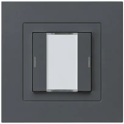 Tasto INC kallysto.pro KNX 2×LED RGB s/e-link antracite 
