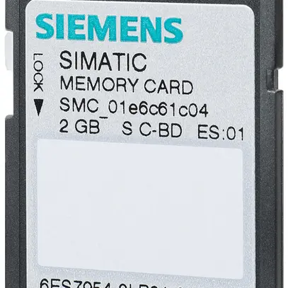 Carte mémoire Siemens pour SIMATIC S7-1x00, SD 256MB 