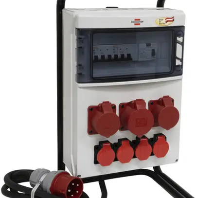 Distributore di corrente Brennenstuhl 2×FI/LS+2×CEE16+1×CEE32+4×T25 2m 5×4mm² 