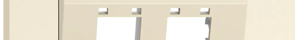 Kit di montaggio INC EDIZIO.liv SNAPFIX® per freenet cat.5e/6 2× cr 