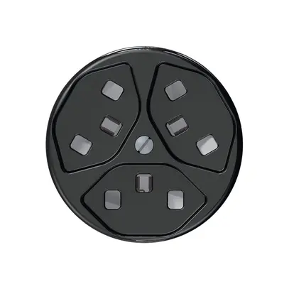 Disque frontal CLASSIC pour 3×T23 noir 