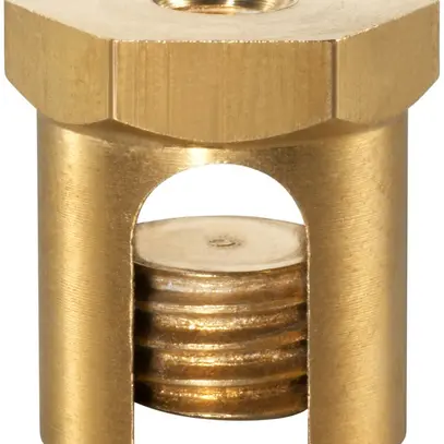 Vis de terre Bettermann 25mm² avec filet M6, laiton 