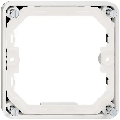 Aufsatzrahmen Feller NEVO SNAPFIX® 87×87×8.5mm weiss 