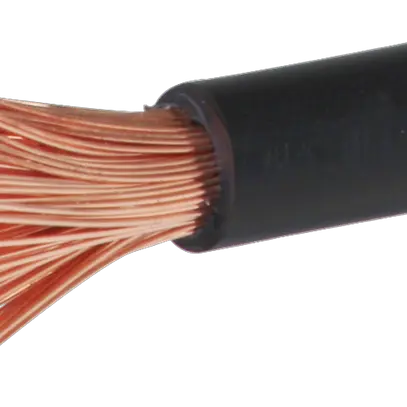 Toron T 25mm² noir Rouleau à 100m H07V-K Eca 