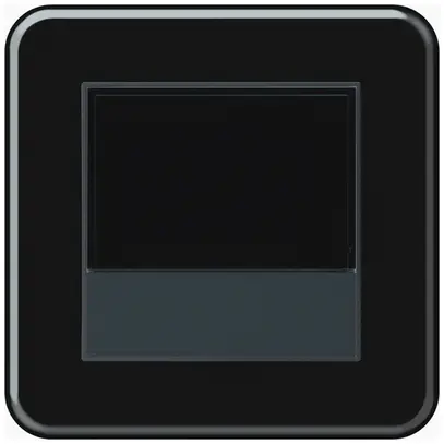 Termostato ambiente KNX INC origin con display con tasti 92×92mm nero 