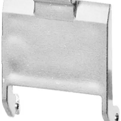 Staubschutzklappe H-LINE M, für Anschlussmodul, weiss, 10 Stück 